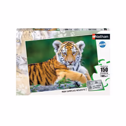 Nathan Puzzle 150 p - Bébé tigre, 150 pièce(s), 7 an(s)