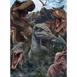 Nathan Puzzle 150 p - Les dinosaures de Jurassic World