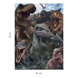 Nathan Puzzle 150 p - Les dinosaures de Jurassic World - Vue supplémentaire 7