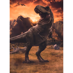 Nathan puzzle 250 p - Le Tyrannosaurus rex / Jurassic World 3