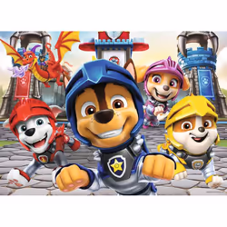 Nathan Puzzle 100 p - Les chevaliers de la Pat’Patrouille