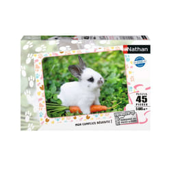 Nathan Puzzle 45 p - Petit lapin et sa carotte