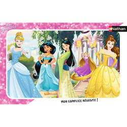 Nathan Puzzle cadre 15 p - Jolies princesses Disney