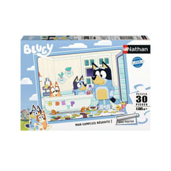Nathan Puzzle 30 p - Dans le bain avec Bluey