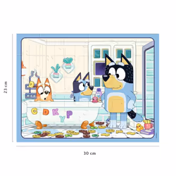 Nathan Puzzle 30 p - Dans le bain avec Bluey