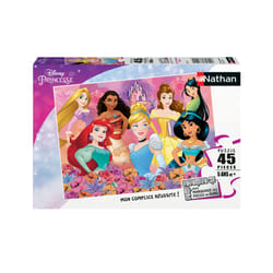 Nathan puzzle 45 p - Les princesses Disney