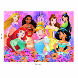 Nathan puzzle 45 p - Les princesses Disney - Vue supplémentaire 2