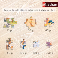 Nathan puzzle 45 p - Les princesses Disney - Vue supplémentaire 7