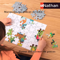 Nathan Puzzle 45 p - Mes animaux Disney préférés