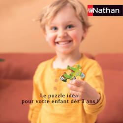 Nathan puzzle cadre 15 p - Simba et Nala / Disney Le Roi Lion