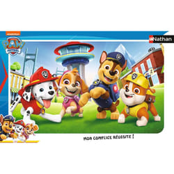 Nathan Puzzle cadre 15 p - Les chiots de la Pat’Patrouille