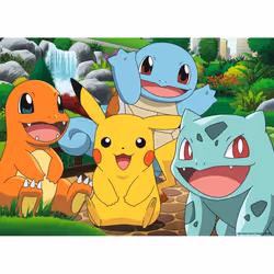 Nathan Puzzle 60 p - Les Pokémon au parc