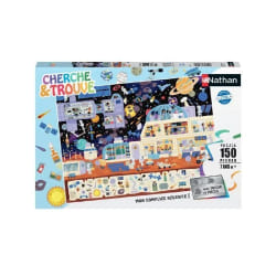 Nathan puzzle 150 p - Dans l'espace (Cherche et trouve)