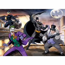 Nathan puzzle 100 p - Les ennemis de Batman