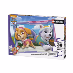 Nathan Puzzle 30 p - Stella et Everest / Pat'Patrouille
