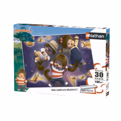 Nathan Puzzle 30 p - Envolée des Tsurus / Monchhichi, 48 an(s)