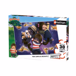 Nathan Puzzle 30 p - Envolée des Tsurus / Monchhichi