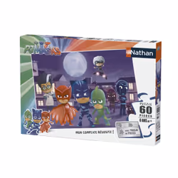 Nathan Puzzle 60 p - Les Pyjamasques contre les super-méchants, 72 an(s)