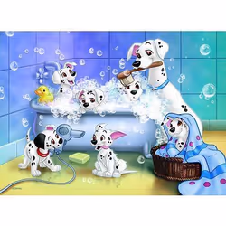 Ravensburger Puzzle 60 p - Tous au bain ! / Disney 101 Dalmatiens, 72 an(s)