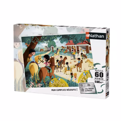 Nathan Puzzle 60 p - Bienvenue au centre équestre - Vue supplémentaire 4