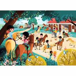 Nathan Puzzle 60 p - Bienvenue au centre équestre - Vue supplémentaire 5