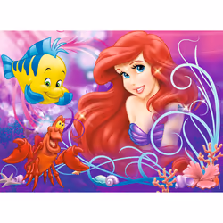 Nathan Puzzle 60 p - Jolie petite sirène / Disney Ariel - Vue supplémentaire 4