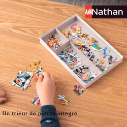 Nathan Puzzle 100 p - Carte du monde des monuments - Vue supplémentaire 4
