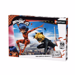 Nathan Puzzle 150 p - Ladybug et Chat Noir / Miraculous