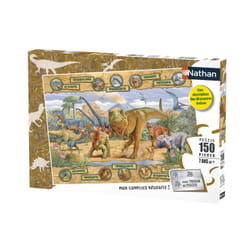 Nathan Puzzle 150 p - Les espèces de dinosaures
