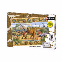 Nathan Puzzle 150 p - Les espèces de dinosaures