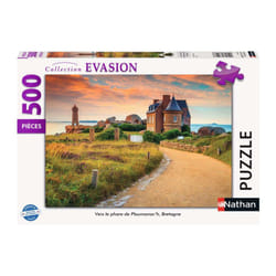 Nathan Puzzle 500 p - Vers le phare de Ploumanac’h, Bretagne