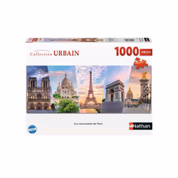 Nathan Puzzle 1000 p - Les monuments de Paris, 1000 pièce(s), 14 an(s)