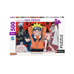 Nathan Puzzle 500 p - Les aventures de Naruto