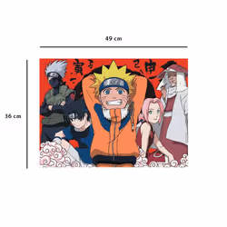 Nathan Puzzle 500 p - Les aventures de Naruto