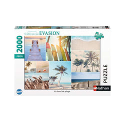 Nathan Puzzle 2000 p - En bord de plage