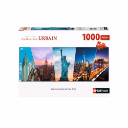 Nathan Puzzle 1000 p - Les monuments de New York, 1000 pièce(s), 12 an(s)