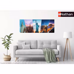 Nathan Puzzle 1000 p - Les monuments de New York
