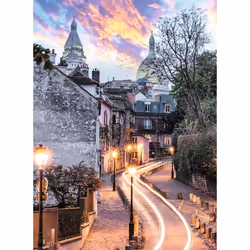 Nathan Puzzle 500 p - La ruelle de Montmartre
