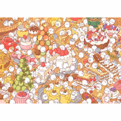 Nathan Puzzle 1000 p - Desserts gourmands