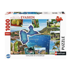 Nathan Puzzle 1000 p - Carte postale de La Guadeloupe