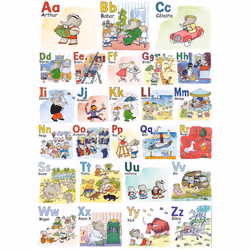 Nathan Puzzle 1000 p - L'abécédaire de Babar