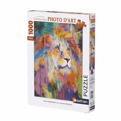 Nathan Puzzle N 1000 p - Lion majestueux, 144 an(s)