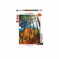 Ravensburger Puzzle N 1000 p - Les ocres de Roussillon, unisexe, Allemagne, CE, Boîte, 373 mm, 55 mm