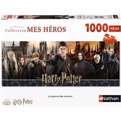 Puzzle Harry Potter 1000 pièces - La guerre des sorciers - Nathan