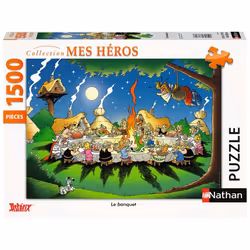 Nathan Puzzle 1500 p - Le banquet