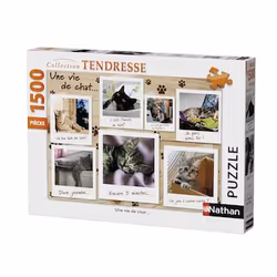 Nathan Une Vie de Chat..., 1500 pièce(s), Animaux