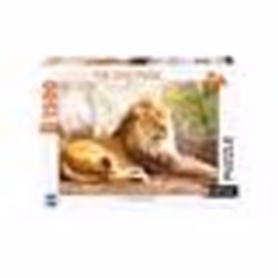 Puzzle 1500 pièces - Le roi de la savane - Nathan - Animaux - Mixte
