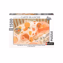 Nathan Puzzle 1500 p - Le petit-déjeuner, 1500 pièce(s), 14 an(s)