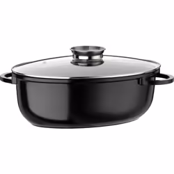 GSW Cocotte revetement Greblon a induction avec maniques - 8,5 l