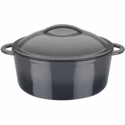 Marmite fonte massive - GSW - GREY SHADOW - 24 cm - Ronde - Induction - Gris